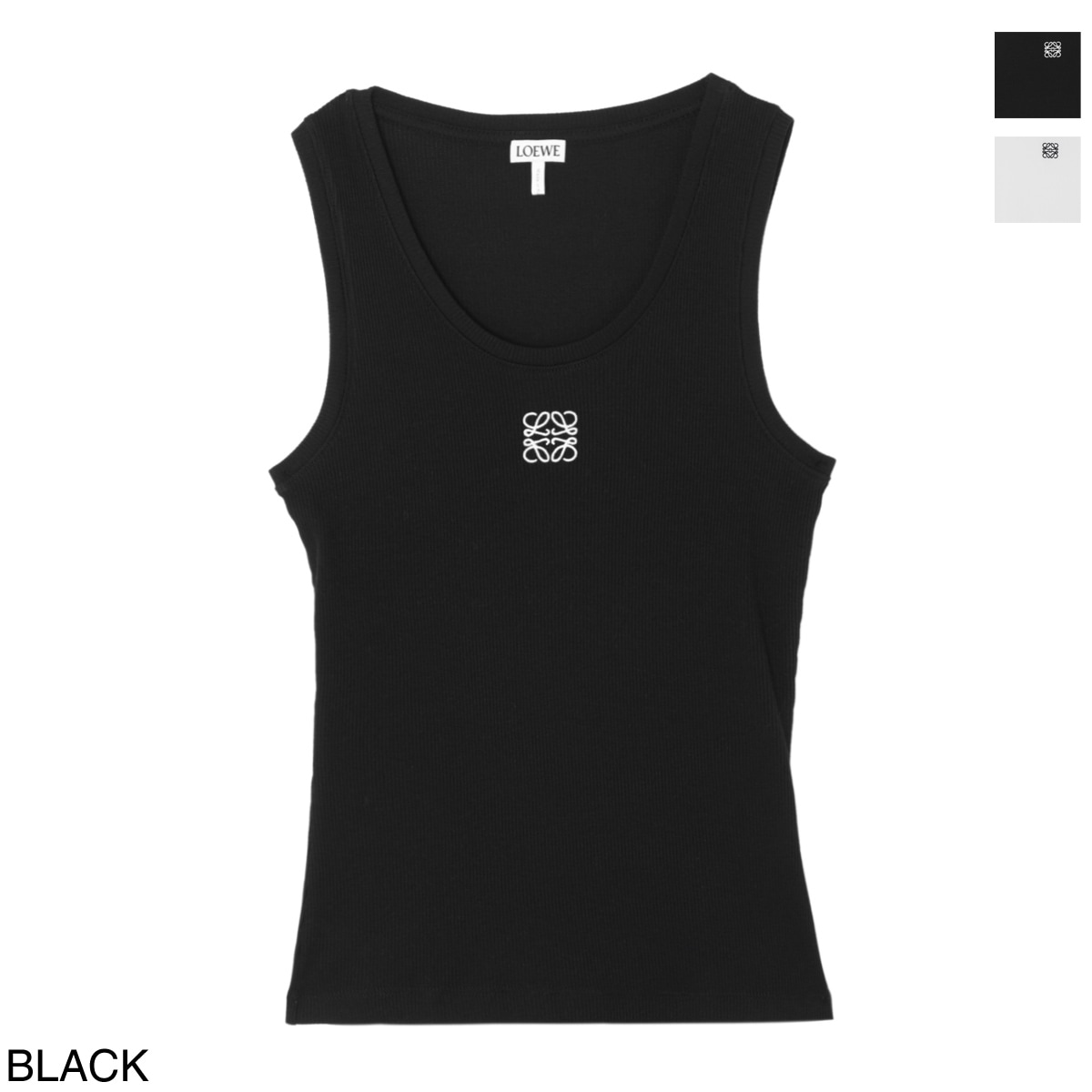 ロエベ タンクトップTシャツ LOEWE ロエベ タンクトップ/ANAGRAM TANK TOP レディース | レディース