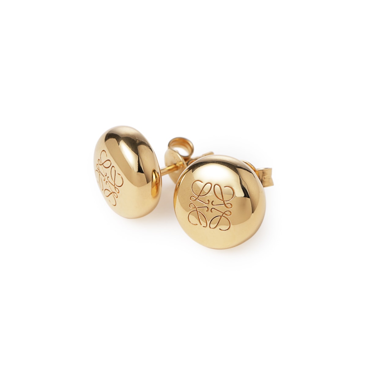 LOEWE ロエベ ピアス/ANAGRAM PEBBLE STUD EARRINGS レディース