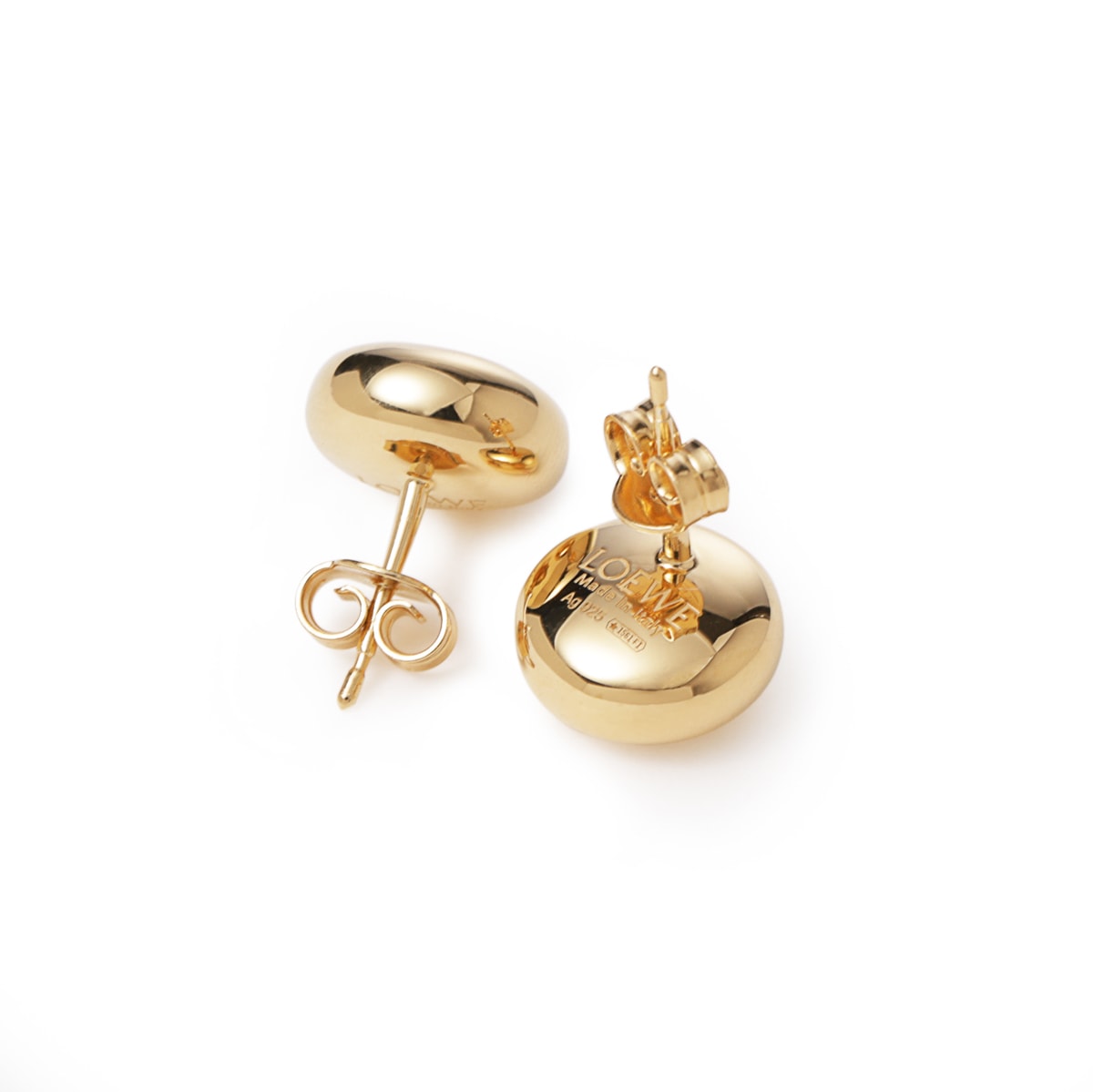 LOEWE ロエベ ピアス/ANAGRAM PEBBLE STUD EARRINGS レディース