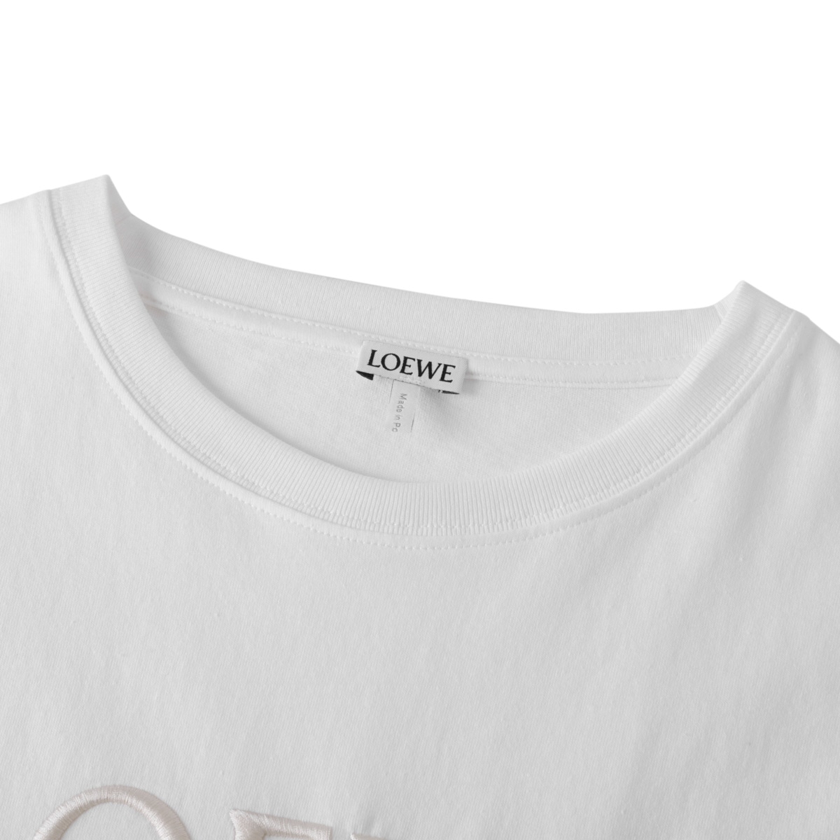 LOEWE ロエベ クルーネック Tシャツ レディース 新品 LOEWE ロエベ クルーネックTシャツ/ASYMMETRIC T-SHIRT