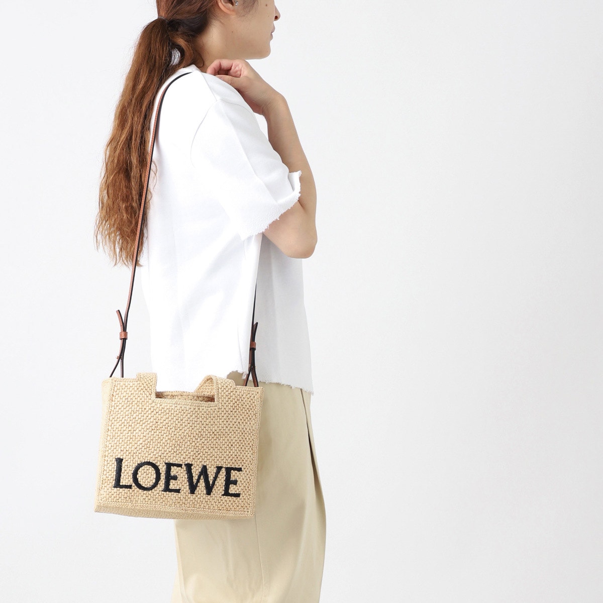 LOEWE ロエベ トートバッグ 2WAY/ショルダーバッグ/LOEWE FONT
