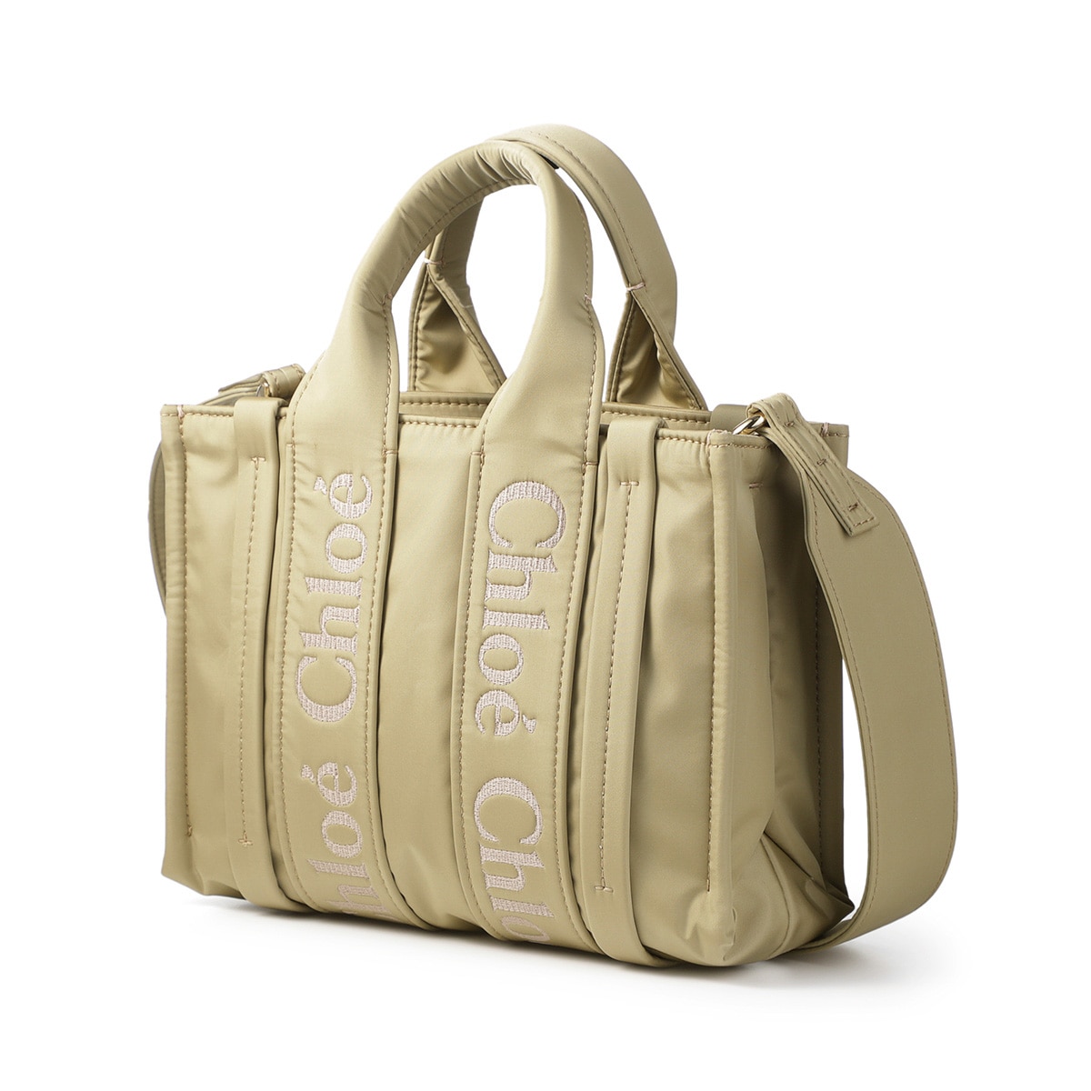 ☺*︎様 【早い者勝ち】Chloé クロエ　ウッディスモール　トートバッグ　ブラ アウトレット】Chloe クロエ トートバッグ 2WAY/WOODY SMALL