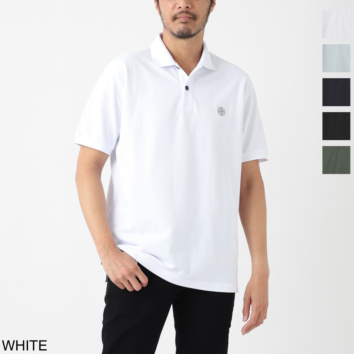 【アウトレット】【ラスト1点】STONE ISLAND ストーンアイランド ポロシャツ/22R39 メンズ
