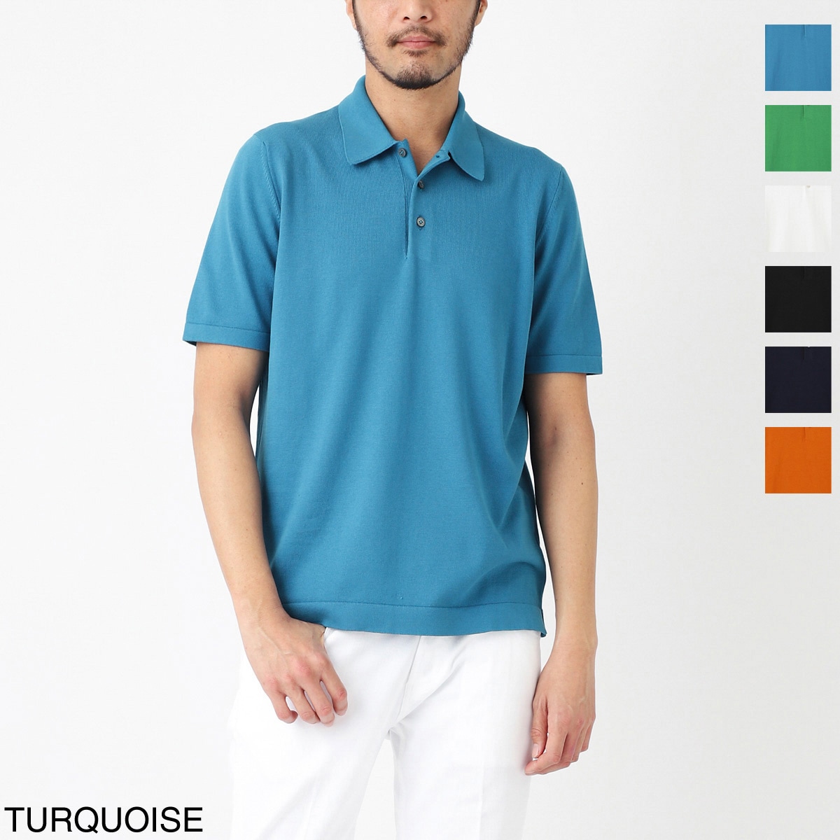 Gran Sasso グランサッソ ニットポロシャツ/TENNIS M/M【大きいサイズあり】 メンズ