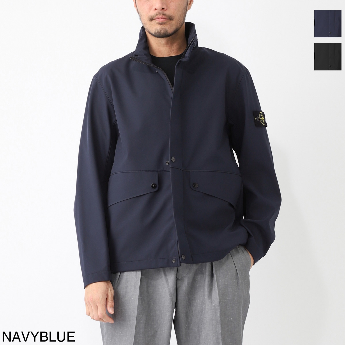 STONE ISLAND ストーンアイランド フード付きブルゾン/40327 LIGHT