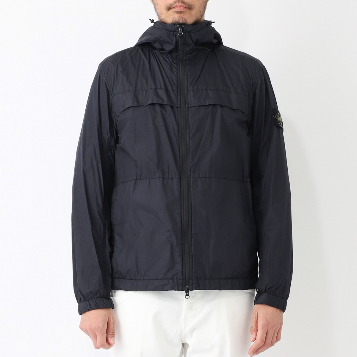 【アウトレット】STONE ISLAND ストーンアイランド フーデッド ブルゾン/40922 GARMENT DYED CRINKLE REPS R-NY メンズ