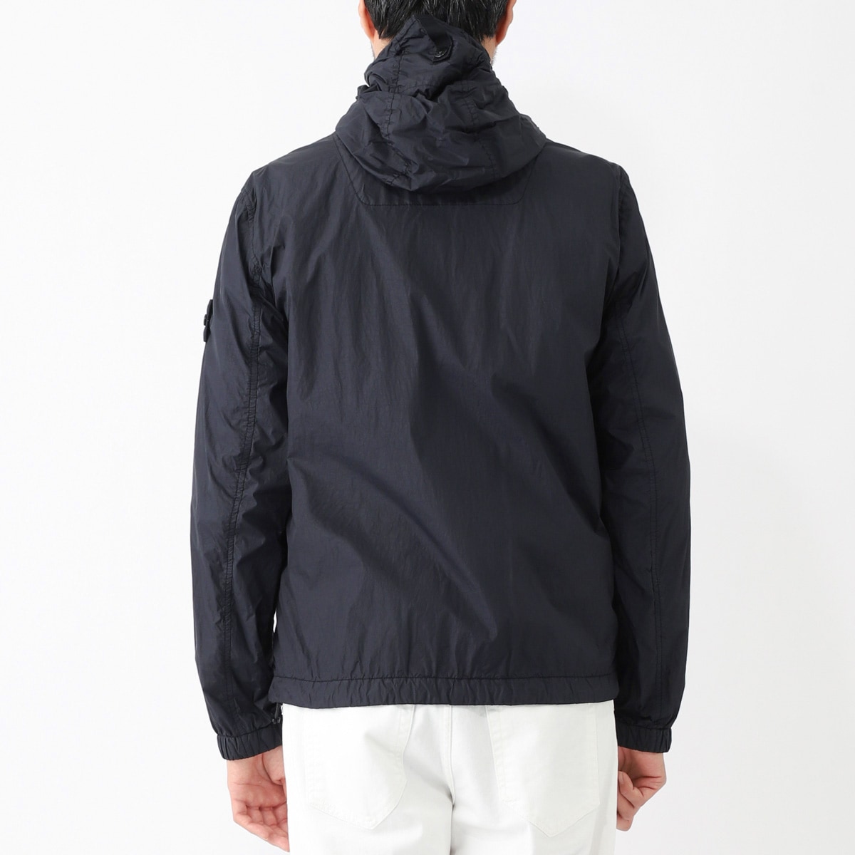 【アウトレット】STONE ISLAND ストーンアイランド フーデッド ブルゾン/40922 GARMENT DYED CRINKLE REPS R-NY メンズ