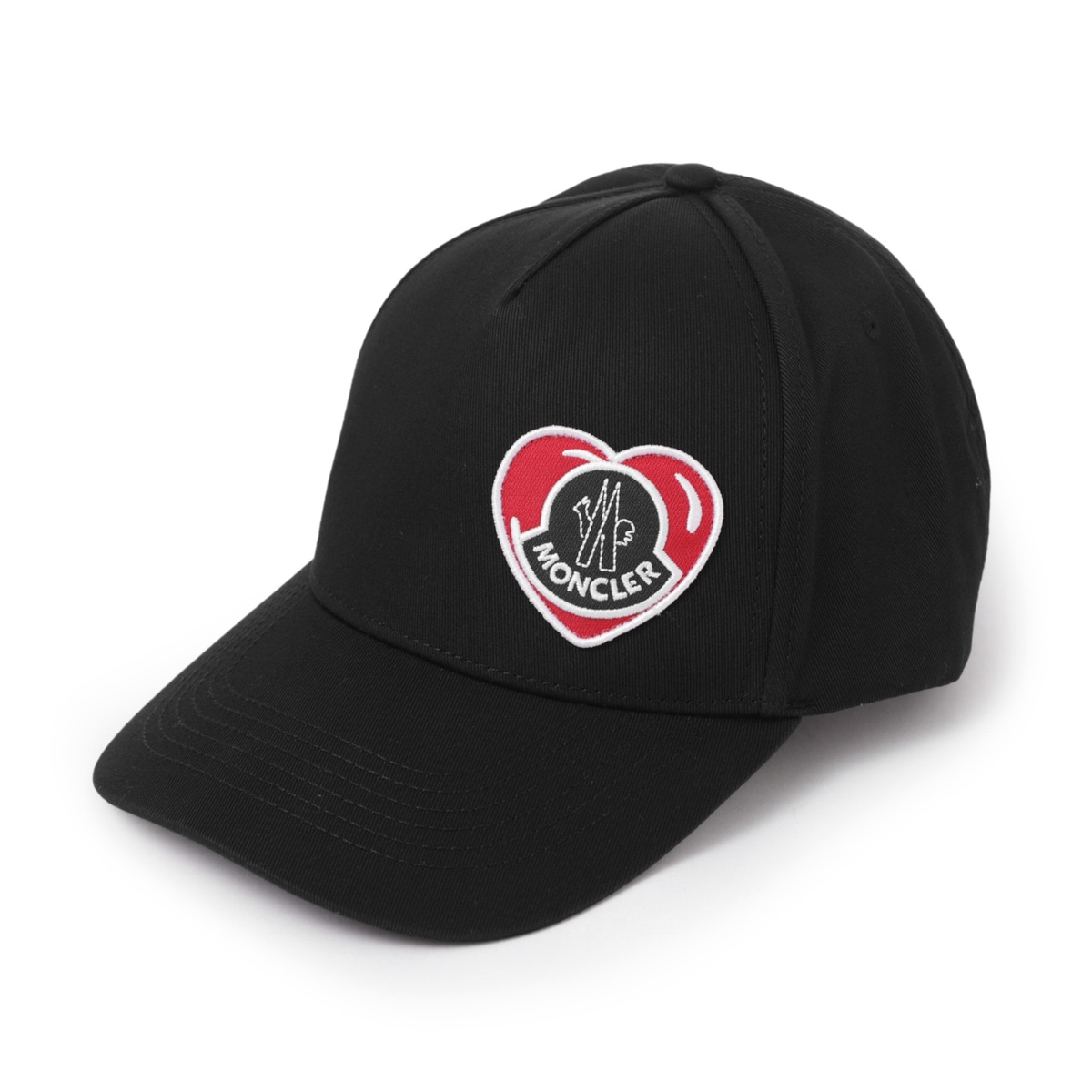 moncler キャップ Moncler logo-patch Baseball Cap | Black | FARFETCH