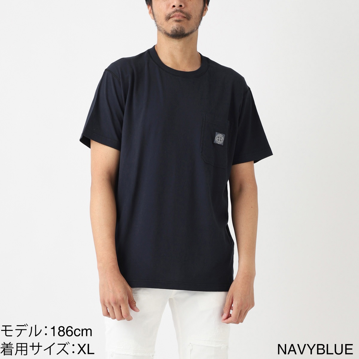 STONE ISLAND ストーンアイランド クルーネックTシャツ/21957 FISSATO