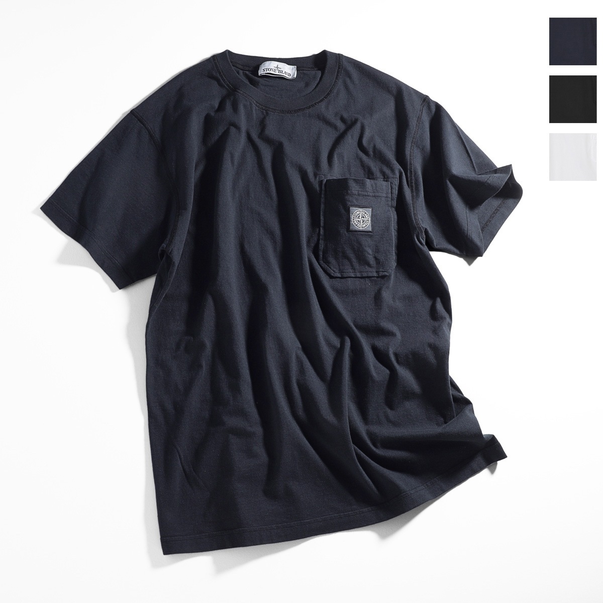 STONE ISLAND ストーンアイランド クルーネックTシャツ/21957 FISSATO 