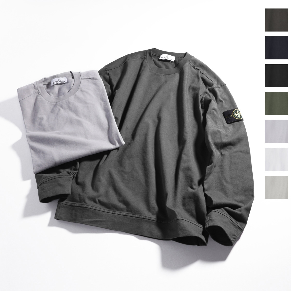 STONE ISLAND ストーンアイランド クルーネックカットソー/63750 メンズ