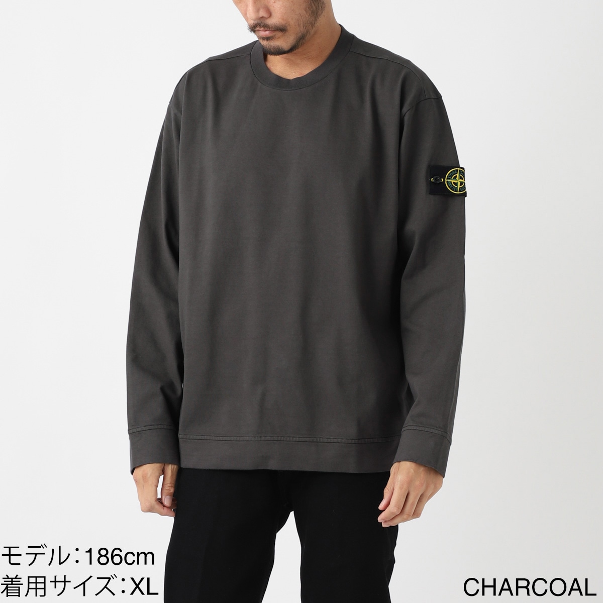 STONE ISLAND ストーンアイランド クルーネックカットソー/63750 メンズ