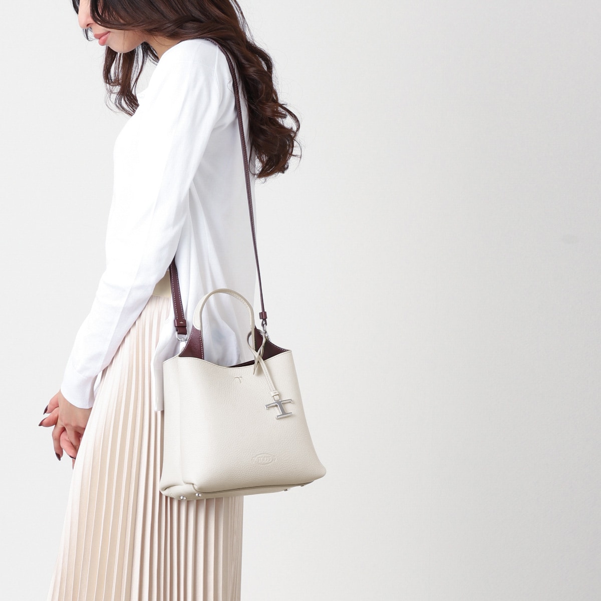 ハンドバッグ DOUBLE MINI HANDBAG TODS トッズ ハンドバッグ 2WAY/ショルダーバッグ/FLORIDA