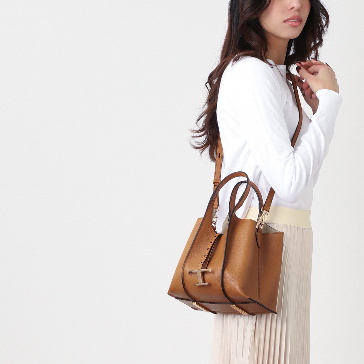 TODS トッズ ハンドバッグ 2WAY/ショルダーバッグ/AMANDA MINI レディース