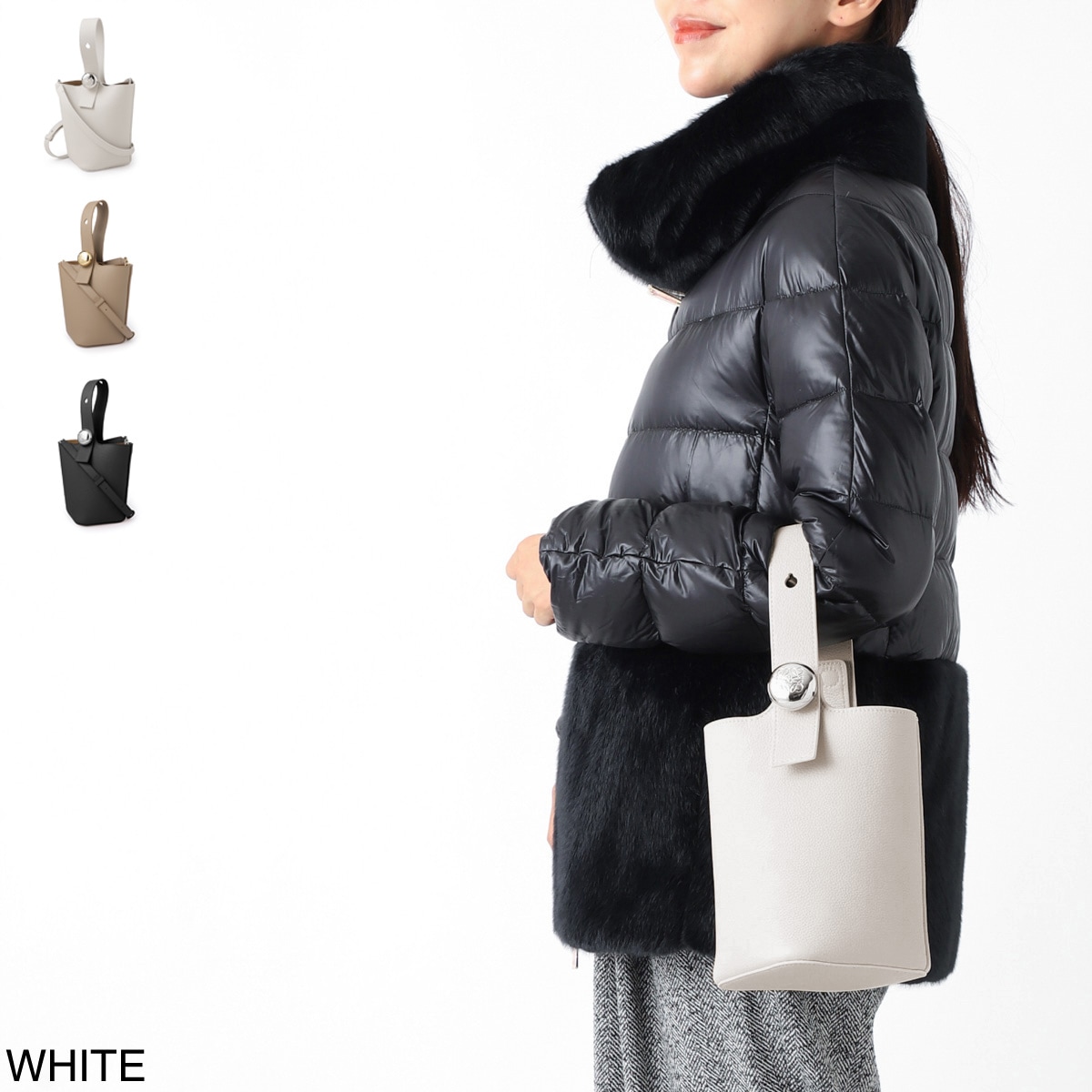 LOEWE ロエベ バケットバッグ 3WAY/ショルダーバッグ/PEBBLE BUCKET