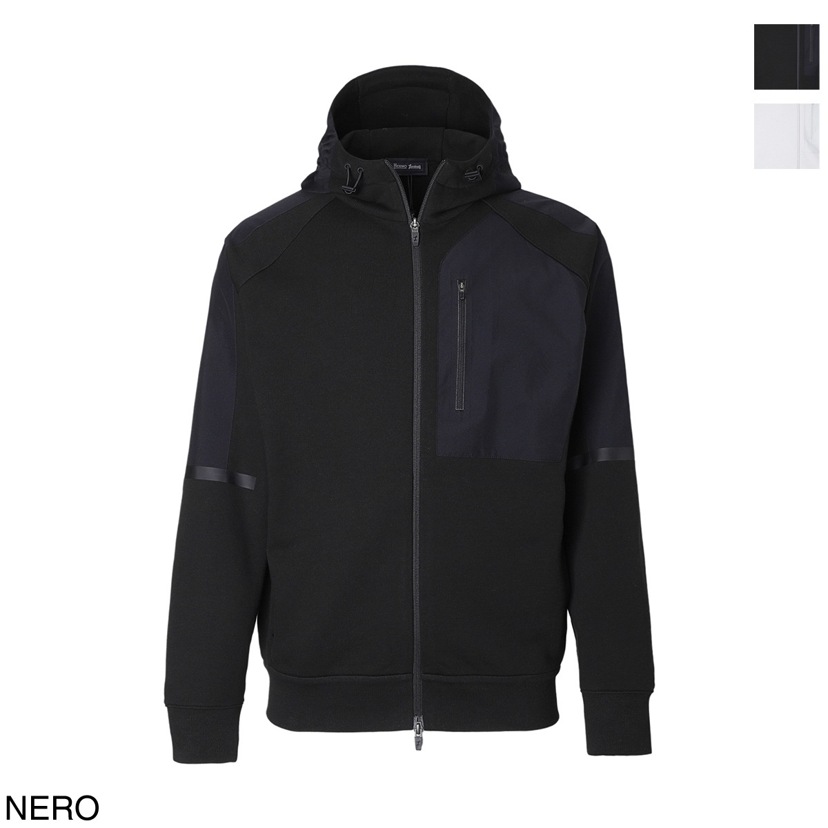 アウトレット】HERNO ヘルノ ジップアップパーカ/LAMINAR COTTON