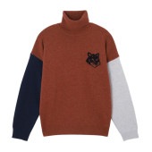 アウトレット】MAISON KITSUNE メゾンキツネ タートルネック ニット 