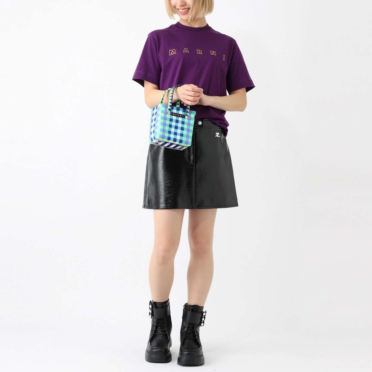 MARNI マルニ ハンドバッグ/かごバッグ KIDS キッズ/MICRO BASKET BAG キッズ