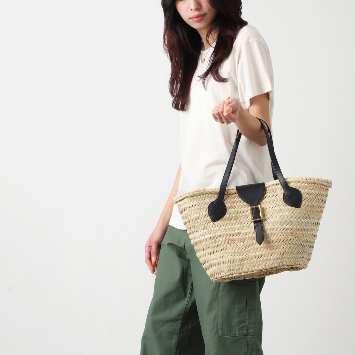 J&M Davidson バスケット J&M Davidson DAVIDSON バスケット M MEDIUM BASKET カゴバッグ