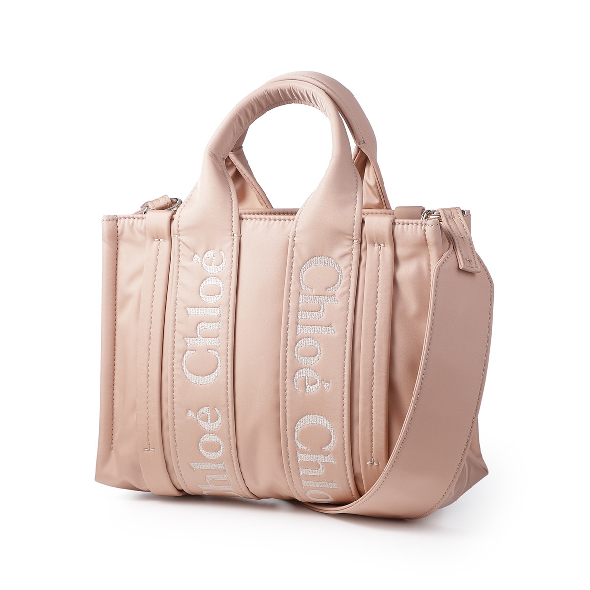 Chloe 24AWモデル クロエ WOODY スモール トートバッグ【6J5