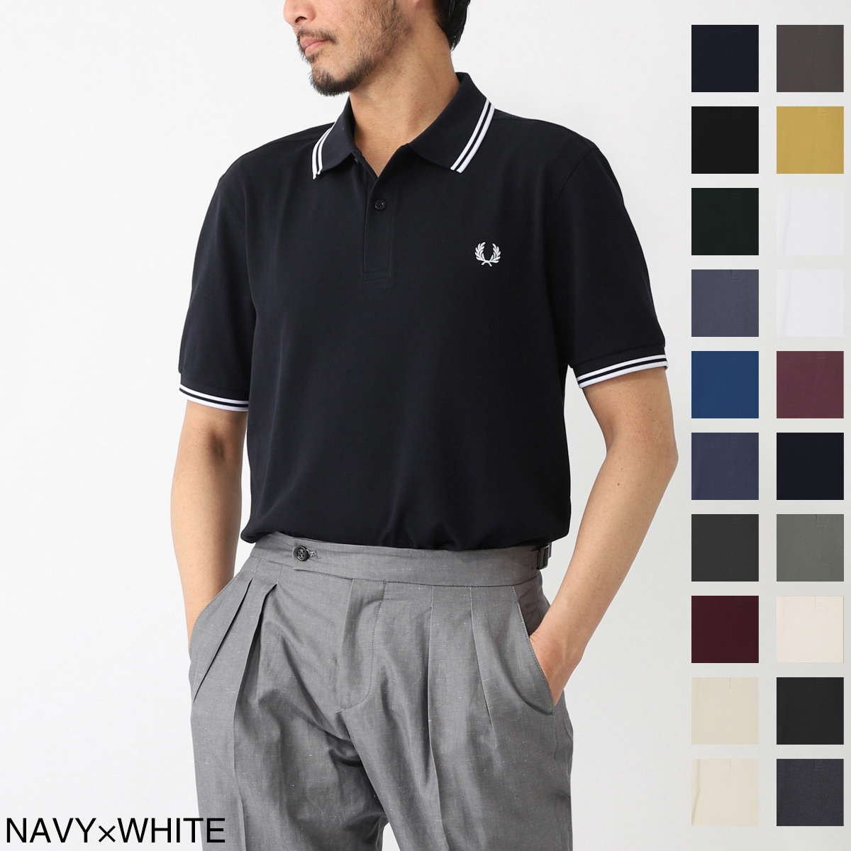 FRED PERRY フレッドペリー ポロシャツ/M3600 メンズ | メンズ