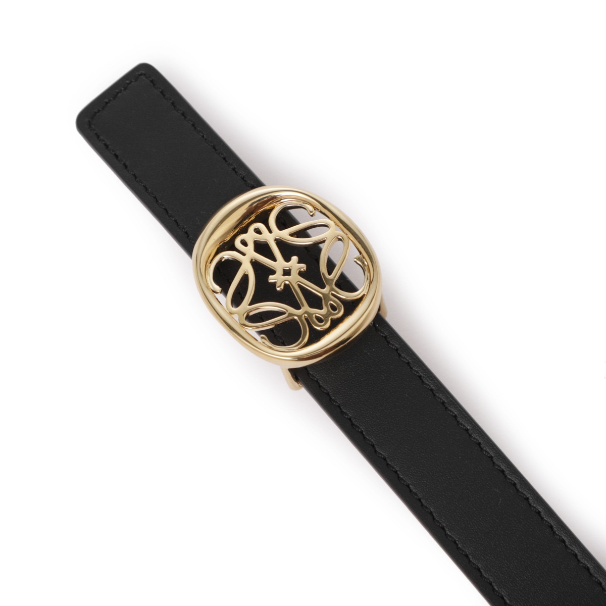 LOEWE ロエベ リバーシブルベルト/ANAGRAM ELLIPSE REV 2CM BELT