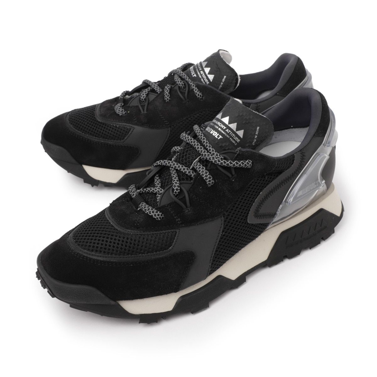 【アウトレット】RUN OF ランオブ スニーカー/REVOLT【大きいサイズあり】 メンズ