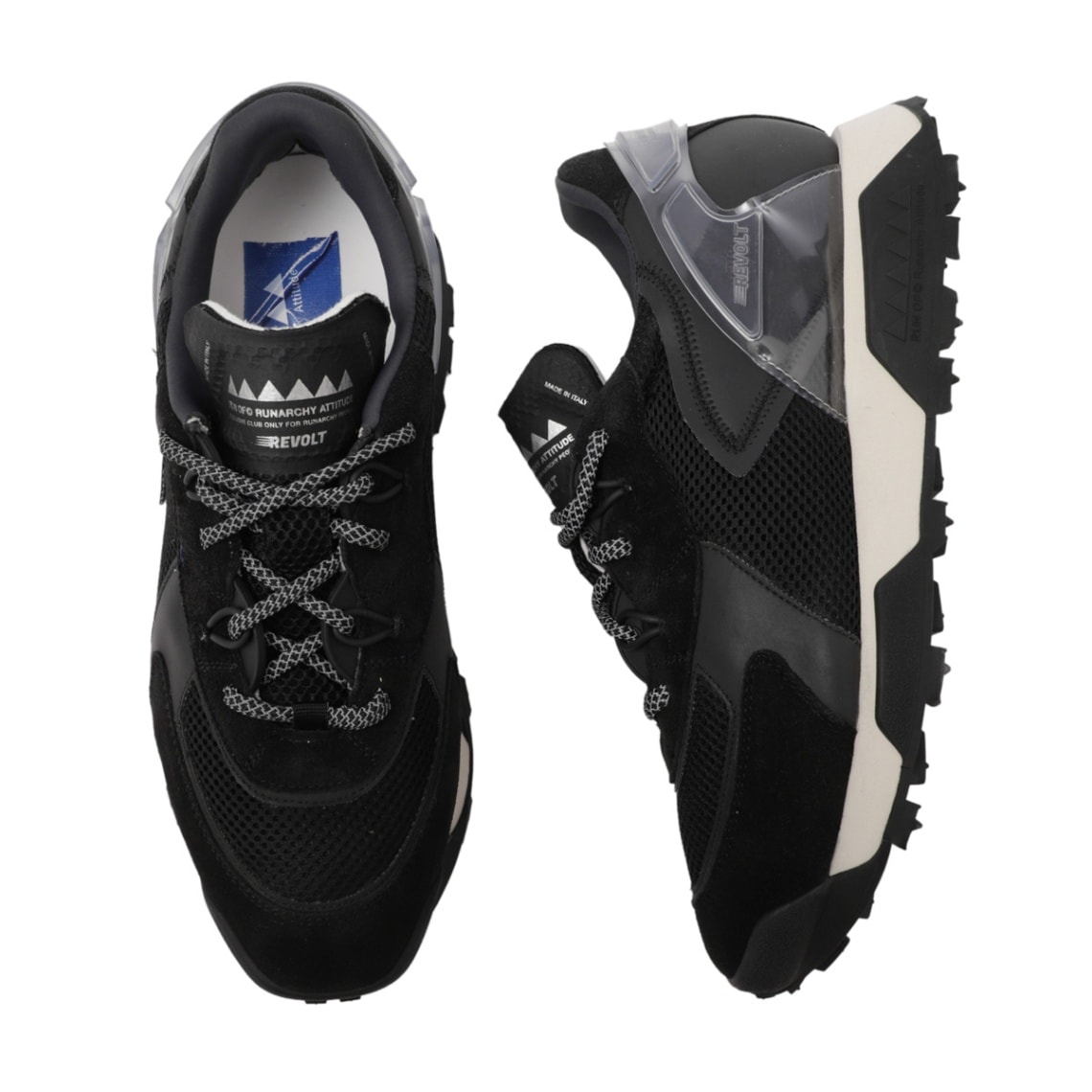 【アウトレット】RUN OF ランオブ スニーカー/REVOLT【大きいサイズあり】 メンズ