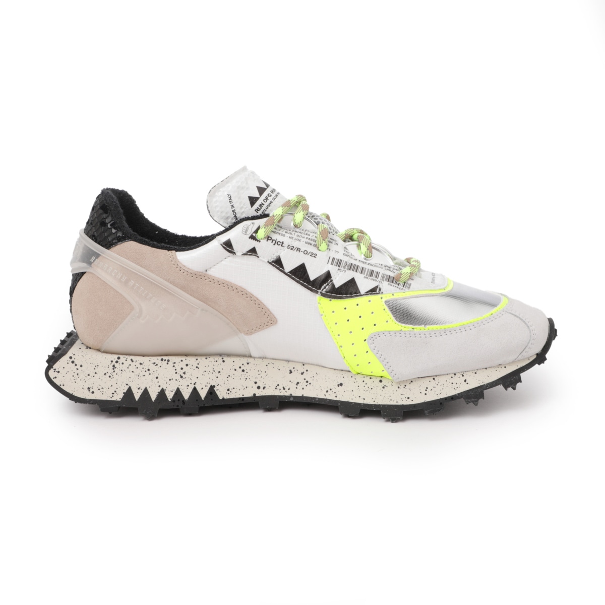 SALE‼️【新品】RUN OF(ランオブ) ホワイト 40 イタリア製 楽天市場】【RUN OF】ラン オブ スニーカー シューズ 靴 SHUTTLE