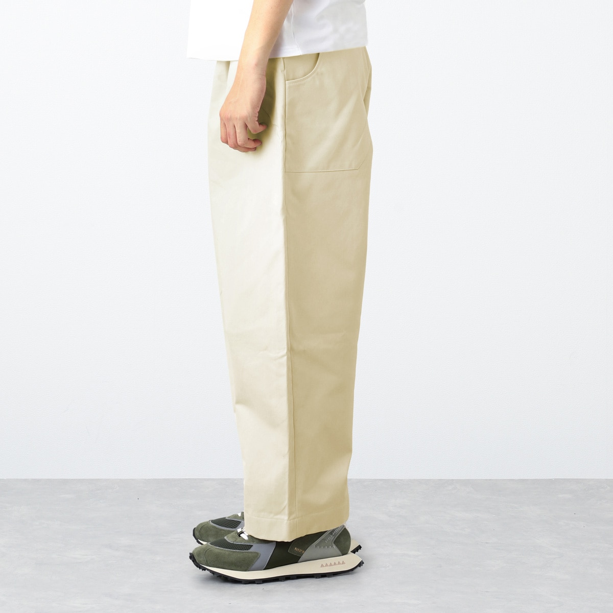 スタジオニコルソン⭐️パンツ最終値下げ MID RISE STRIAGHT LEG PANTS - CIRCUIT - | STUDIO NICHOLSON