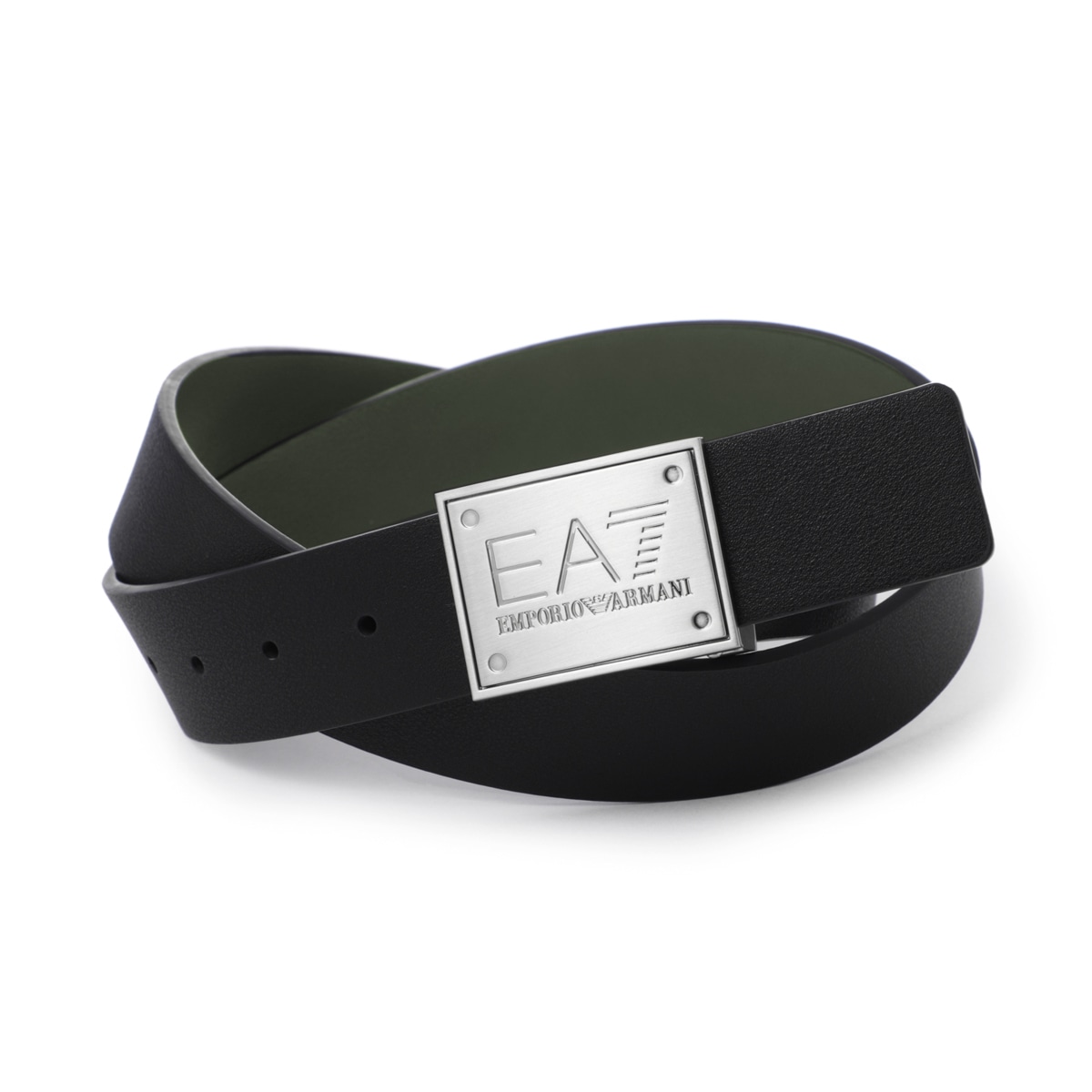 EA7 EMPORIO ARMANI エンポリオアルマーニ リバーシブルベルト/S65-PLATE BELT メンズ