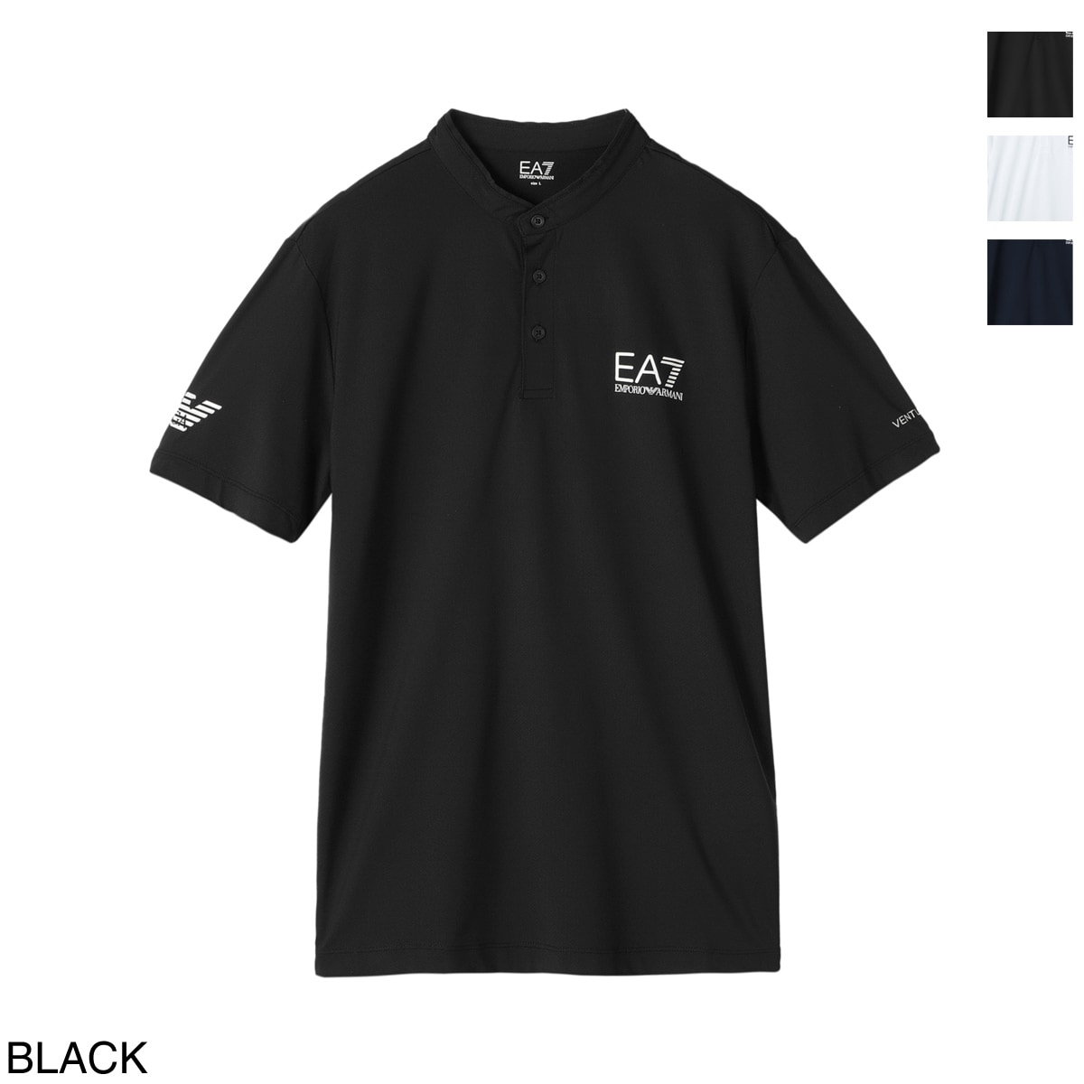 EA7 EMPORIO ARMANI エンポリオアルマーニ ポロシャツ/ヘンリーネックポロシャツ/TENNIS PRO VENTUS7 メンズ