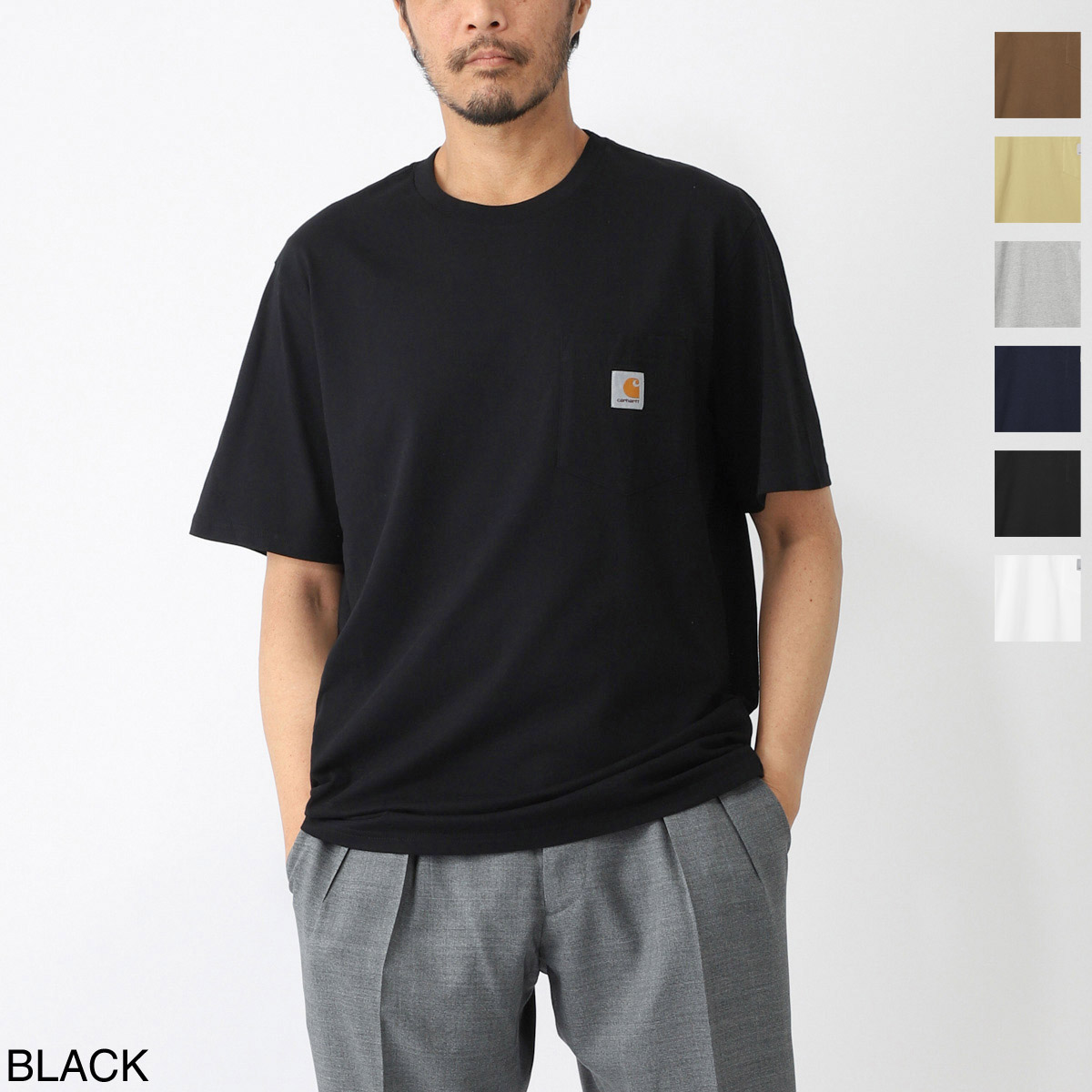 【関税込み】Carhartt Work In Progress ブルー Gelato Tシャツ CARHARTT WIP / カーハート ダブリューアイピー】 S/S BUILD