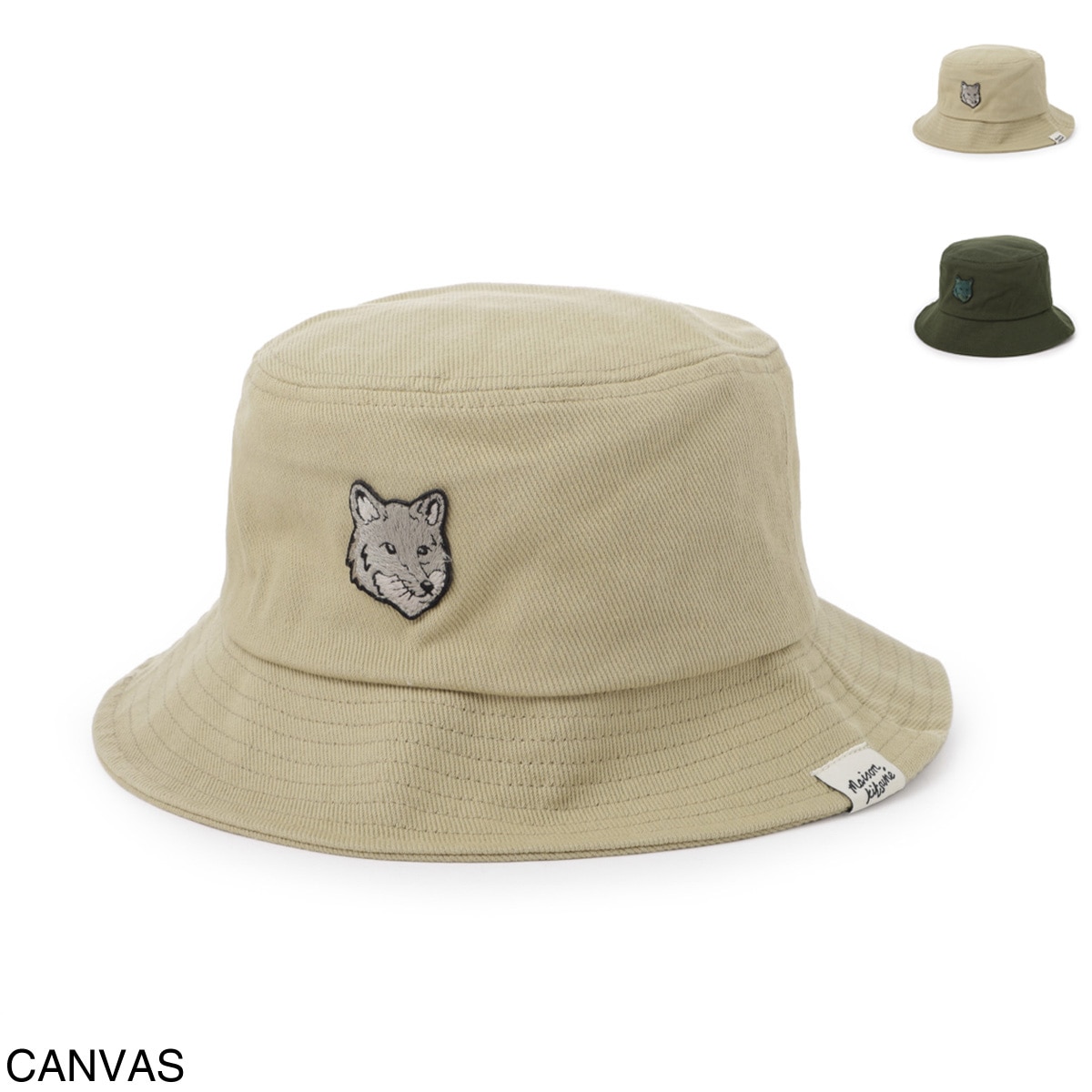 【アウトレット】MAISON KITSUNE メゾンキツネ バケットハット/BOLD FOX HEAD