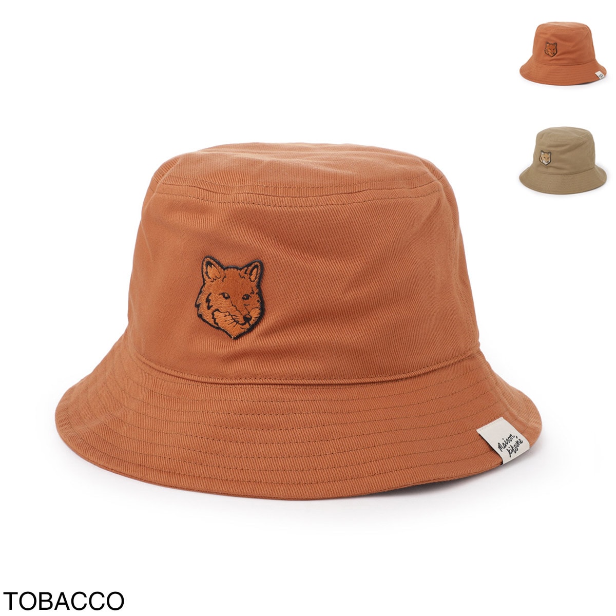 【アウトレット】MAISON KITSUNE メゾンキツネ バケットハット/BOLD FOX HEAD