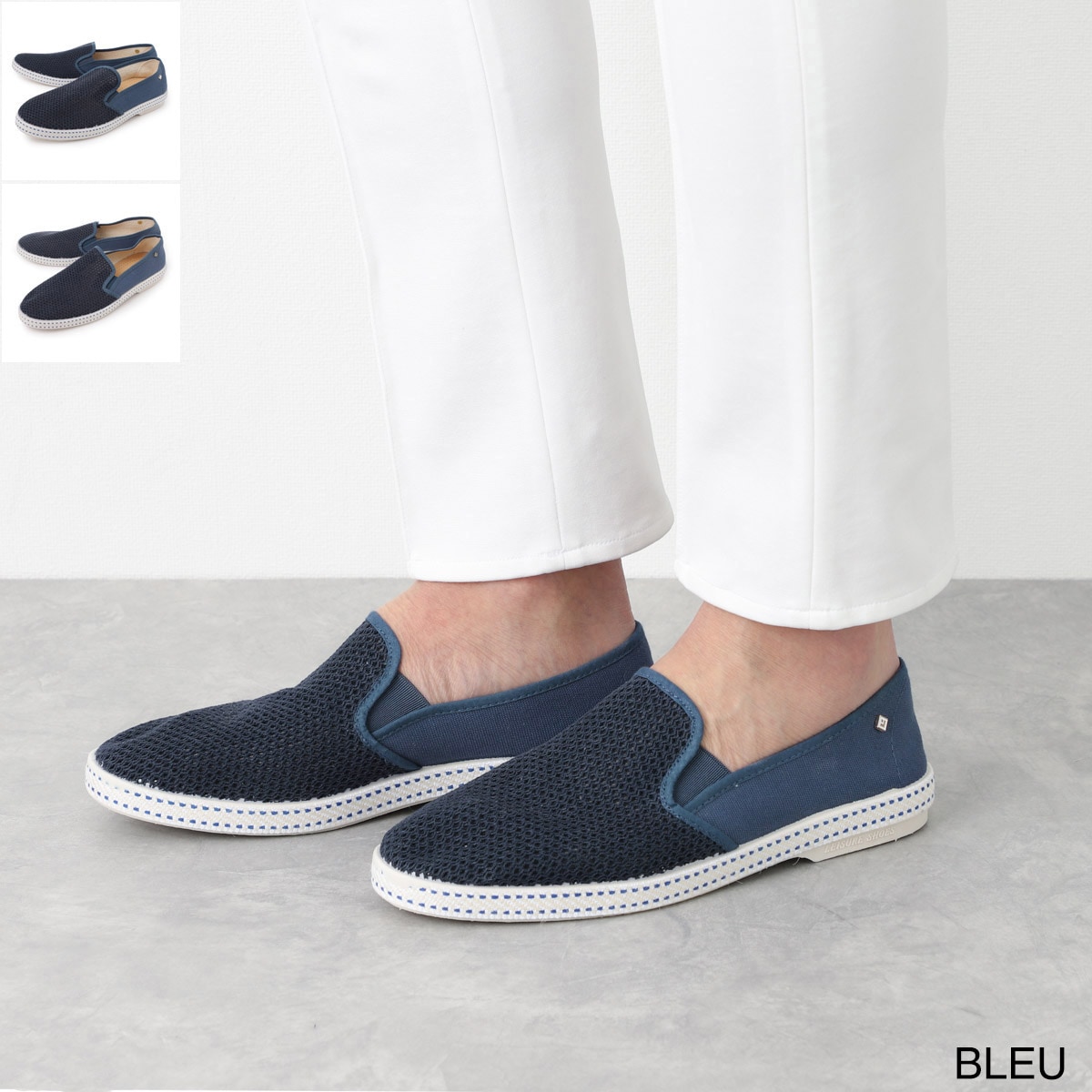 【アウトレット】【ラスト1点】Rivieras リヴィエラ スリッポン/メッシュスニーカー/CLASSIC20【大きいサイズあり】 メンズ