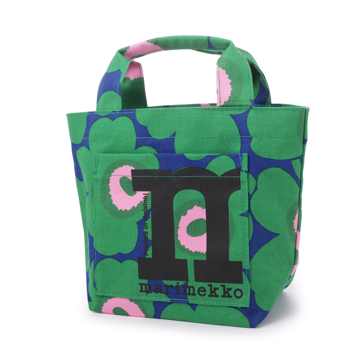 国内正規品 新品 マリメッコ Mono Mini Tote ウニッコ グリーン marimekko マリメッコ トートバッグ/Mono Mini Tote Unikko