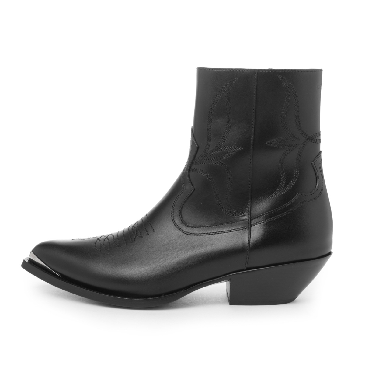 【アウトレット】【ラスト1点】CELINE セリーヌ ジップドブーツ/LEON ZIPPED BOOT【大きいサイズあり】 メンズ