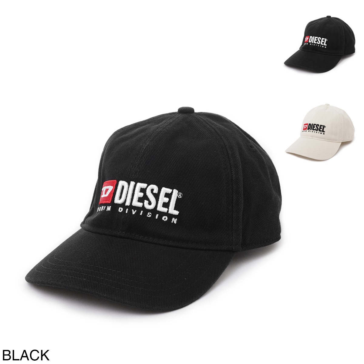 【タイムセール ACCS】DIESEL ディーゼル ベースボールキャップ/CORRY-DIV-WASH