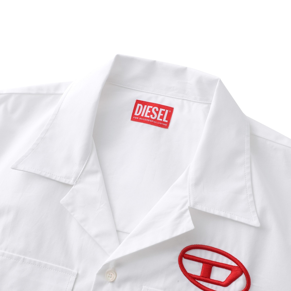 DIESEL 半袖シャツ s-mac-22-b-0pcal DIESEL ディーゼル 半袖シャツ/半袖オープンカラーシャツ/S-MAC