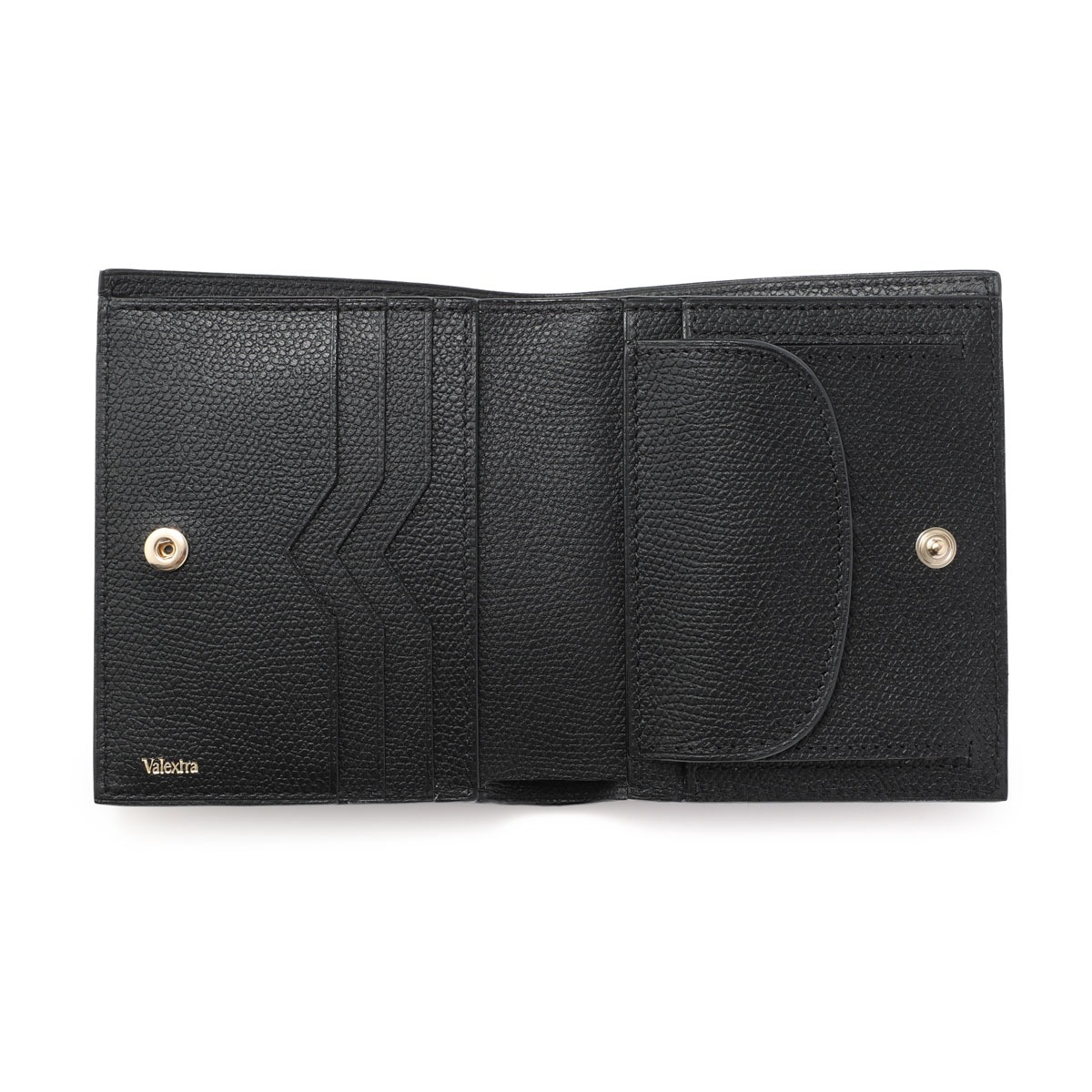 アウトレット】Valextra ヴァレクストラ 2つ折り財布 小銭入れ付き