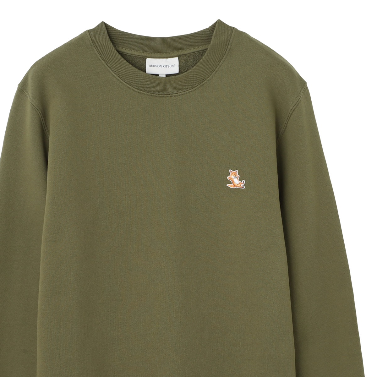 MAISON KITSUNE メゾンキツネ スウェットシャツ/CHILLAX PATCH REGULAR SWEATSHIRT メンズ