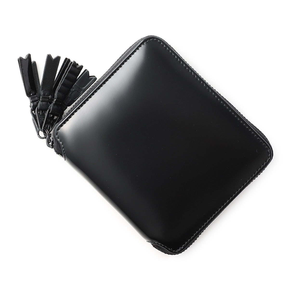 COMME des GARÇONS ブラック 二つ折り財布 SA2160 COMME des GARCONS 二つ折り ZIPウォレット Zipper Medley