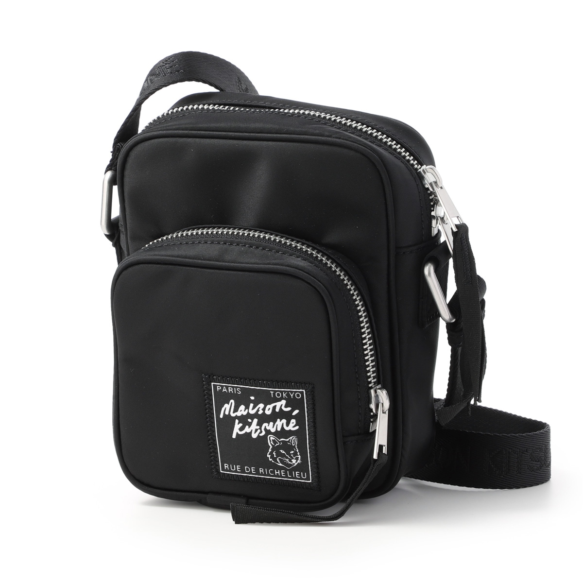MAISON KITSUNE メゾンキツネ クロスボディバッグ/THE TRAVELLER