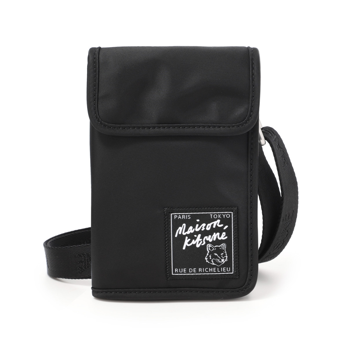 アウトレット】MAISON KITSUNE メゾンキツネ ネックポーチ/NYLON