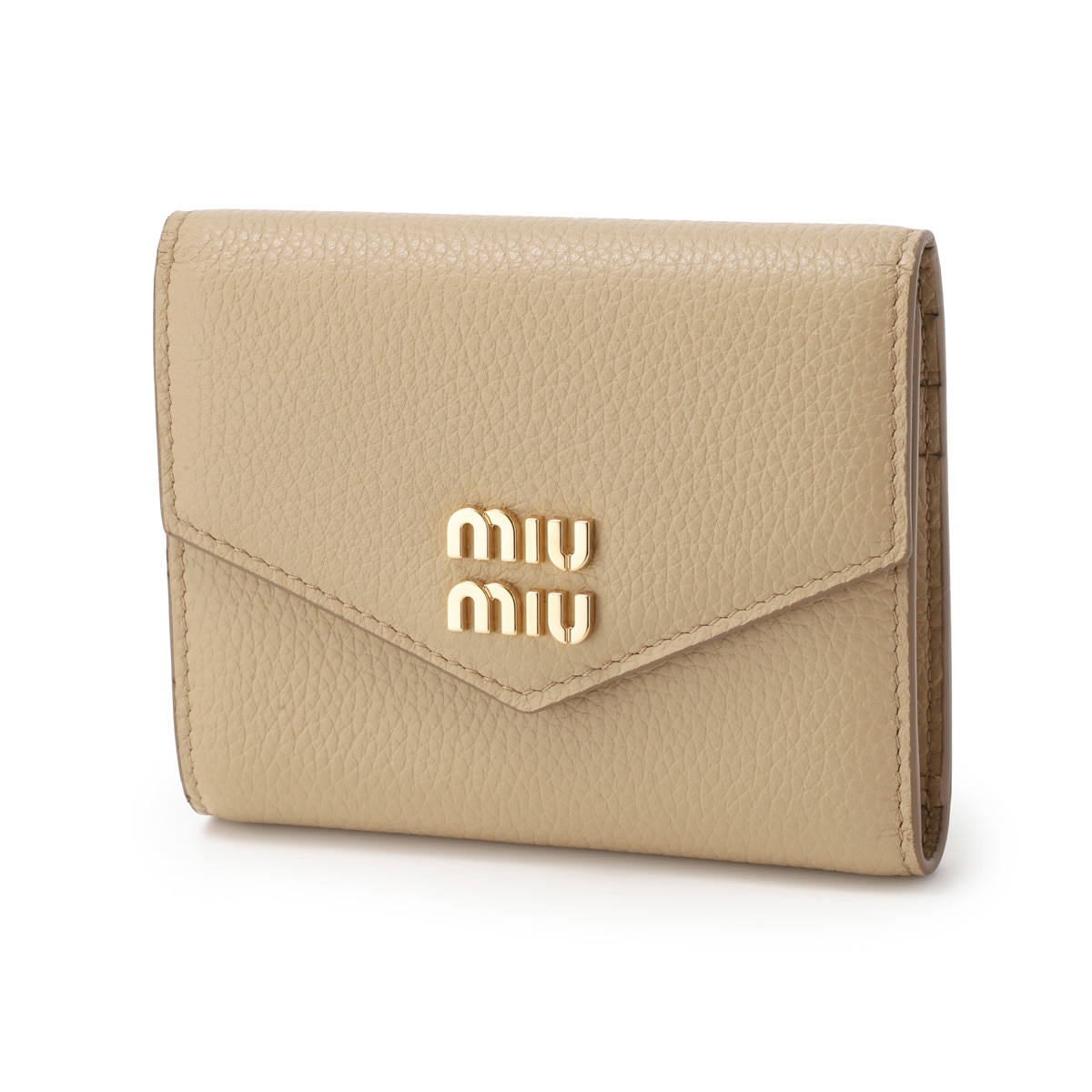 アウトレット】miu miu ミュウミュウ 3つ折り財布 小銭入れ付き