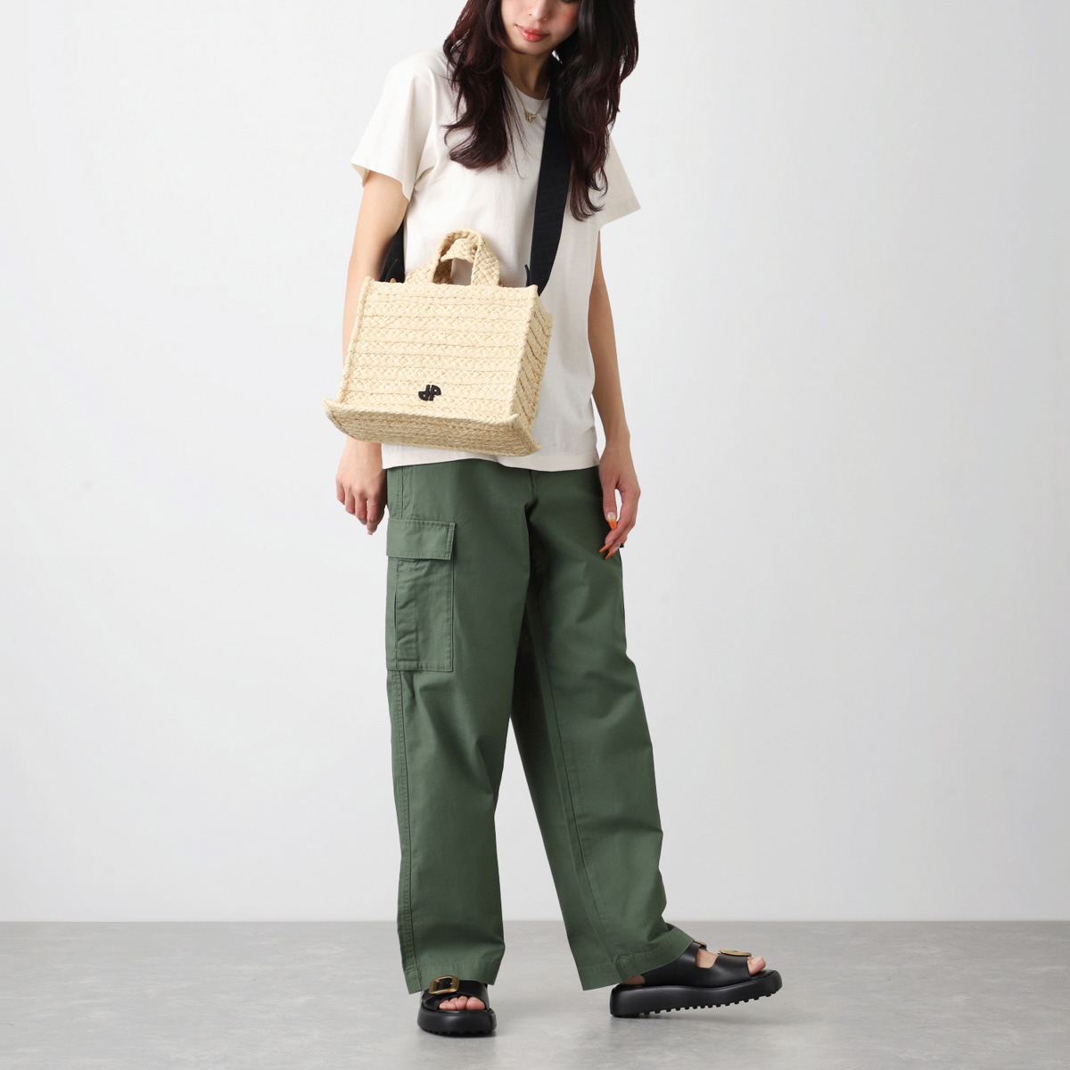 アウトレット】Patou パトゥ トートバッグ 2WAY/ショルダーバッグ
