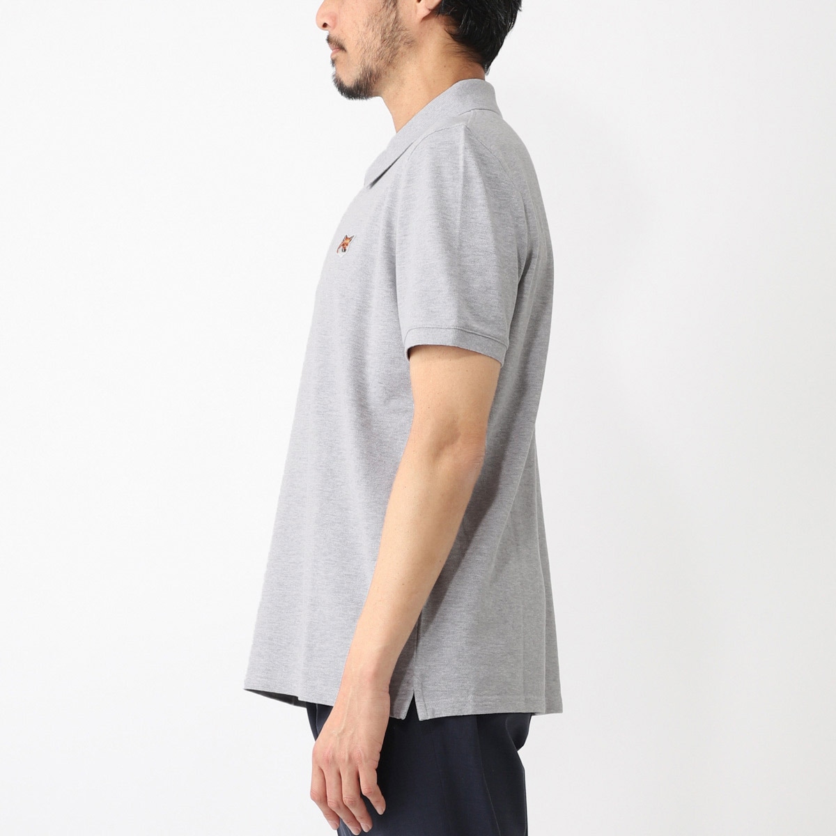 MAISON KITSUNE メゾンキツネ ポロシャツ/FOX HEAD PATCH REGULAR POLO メンズ