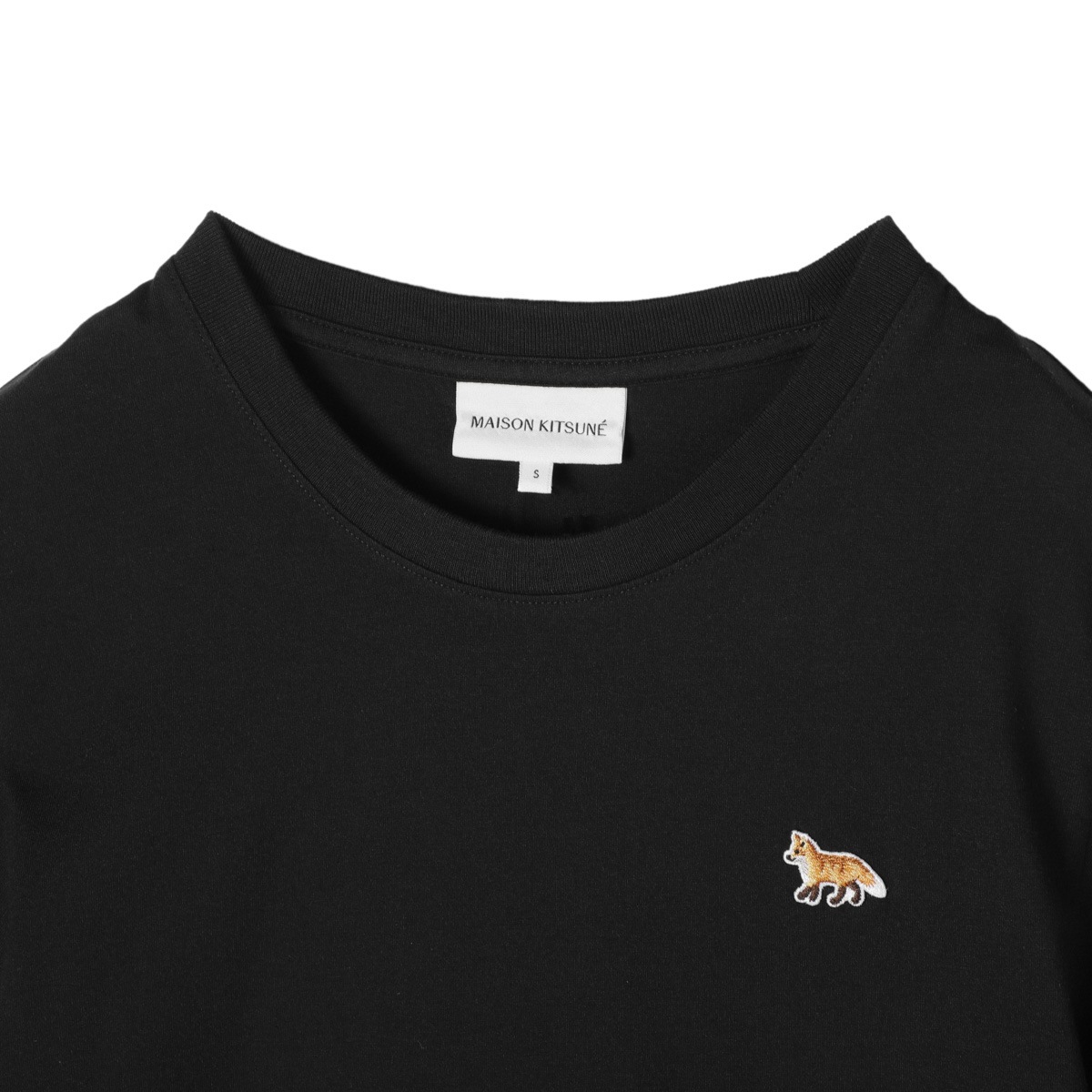 MAISON KITSUNE メゾンキツネ クルーネックTシャツ/BABY FOX PATCH