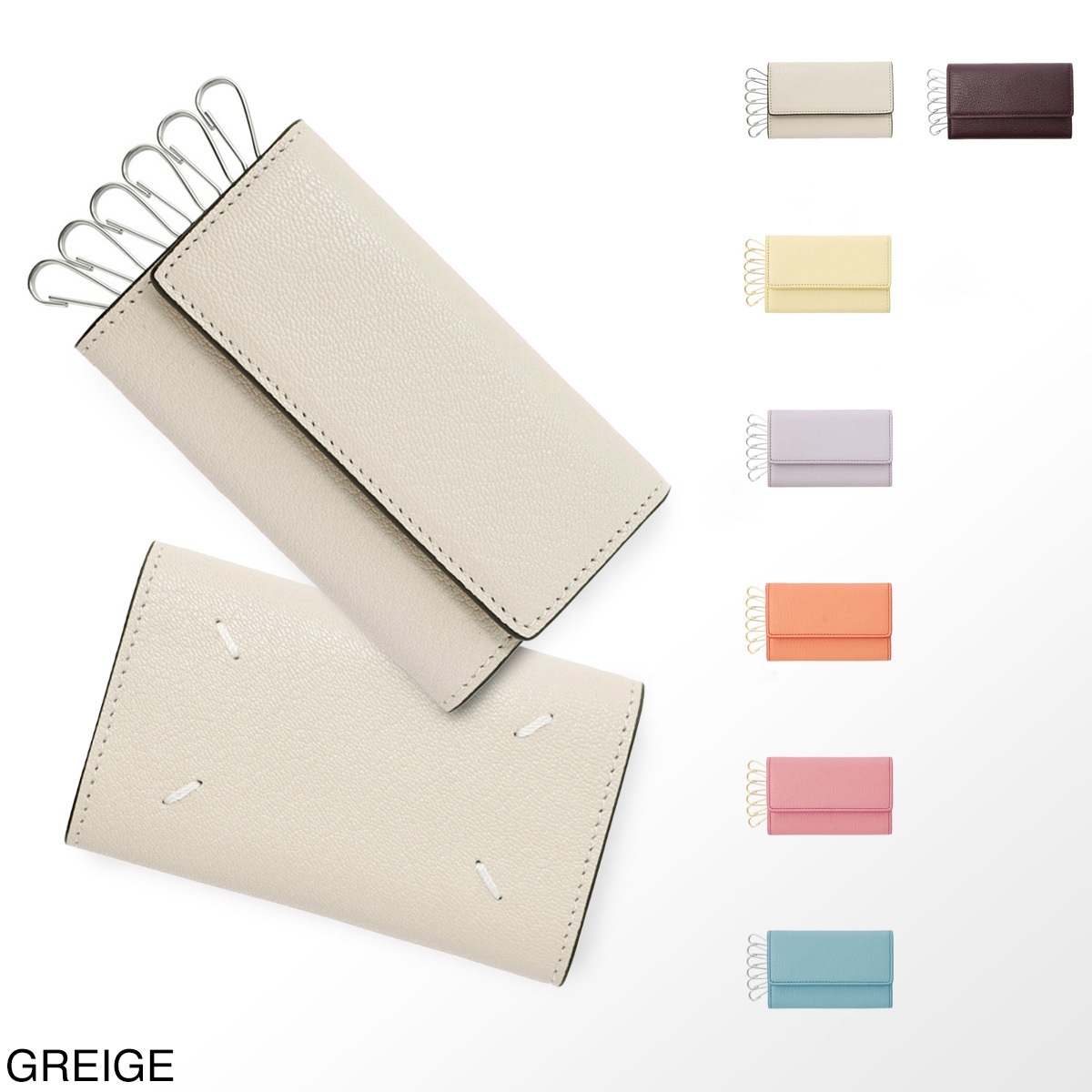 【アウトレット】Maison Margiela メゾンマルジェラ キーケース/KEY CHAIN 6 RINGS メンズ